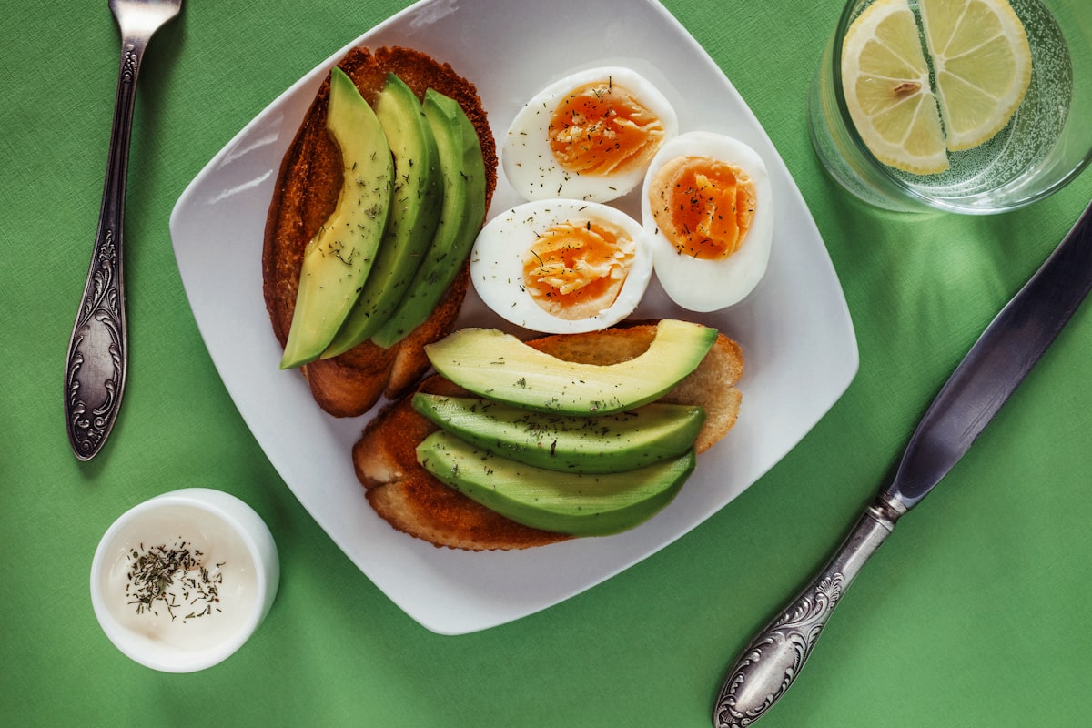 Alimentos de temporada en mercado